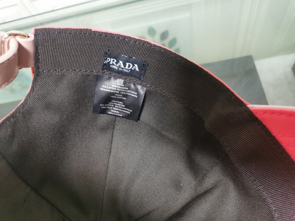 ブランド帽子素材ディテール